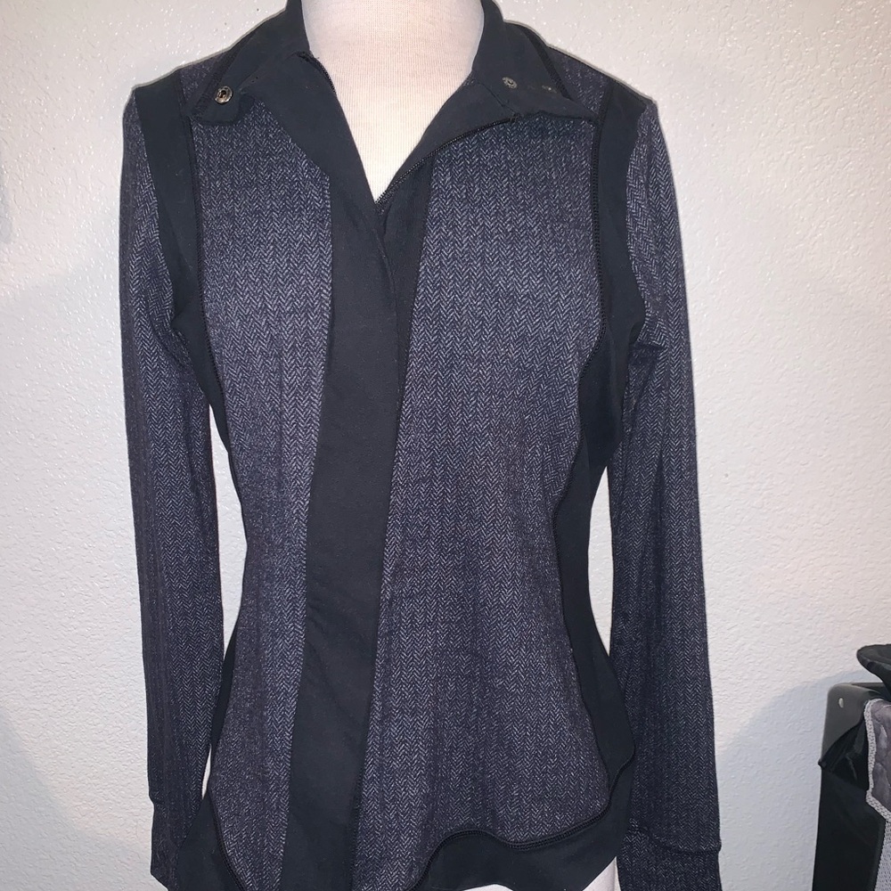 LOWER PRICE 🌟 Asymmetrical Zip up Fitted Jacket